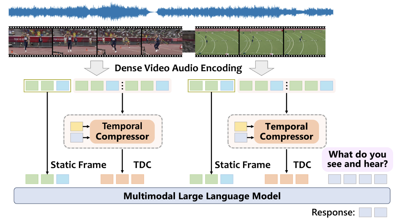 Multimodal Long Video Modeling Based on Temporal Dynamic Context